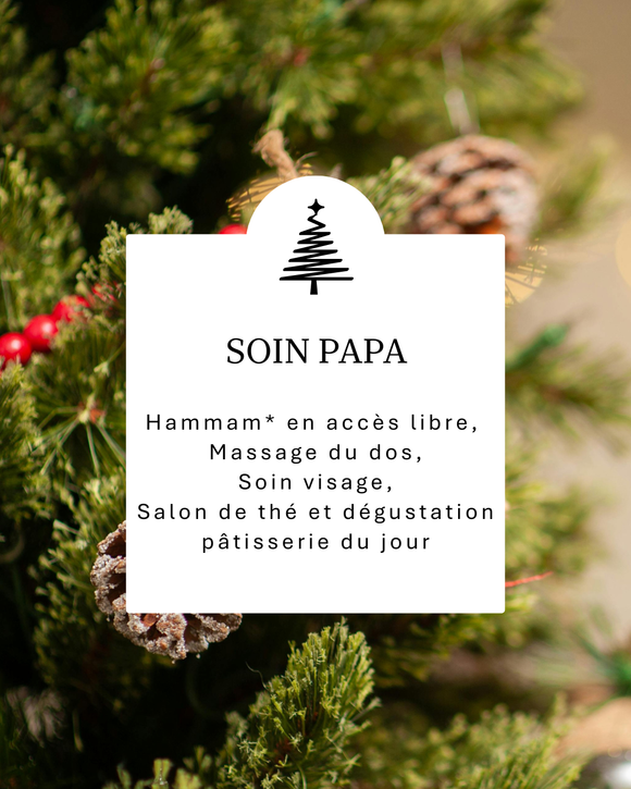 Offre Noël papa détente & bien-être